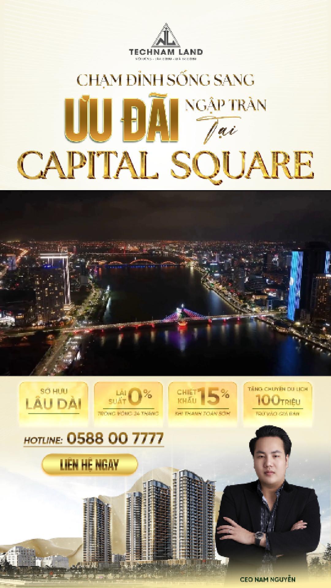 Ưu đãi ngập tràn tại Capital Square